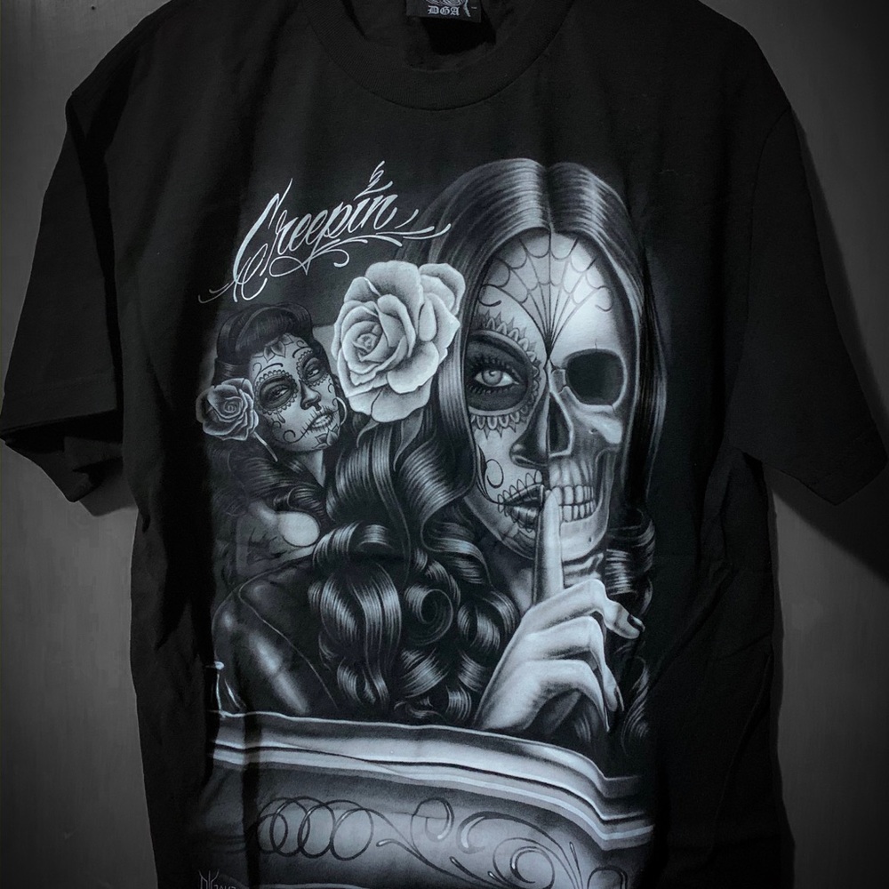 “Creeping” Lowrider David Gonzales T-Shirt